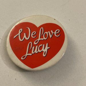 Vintage We Love Lucy Button Pin Pinback PB16A